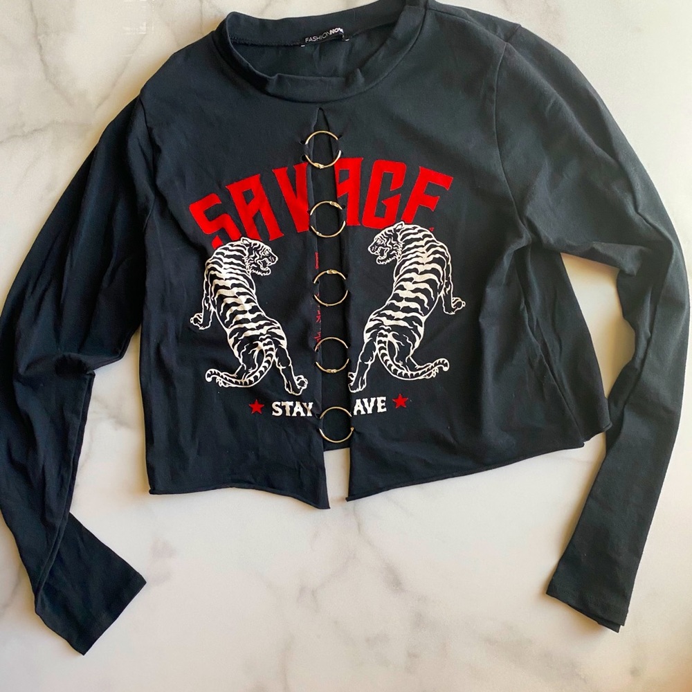 Savage crop top